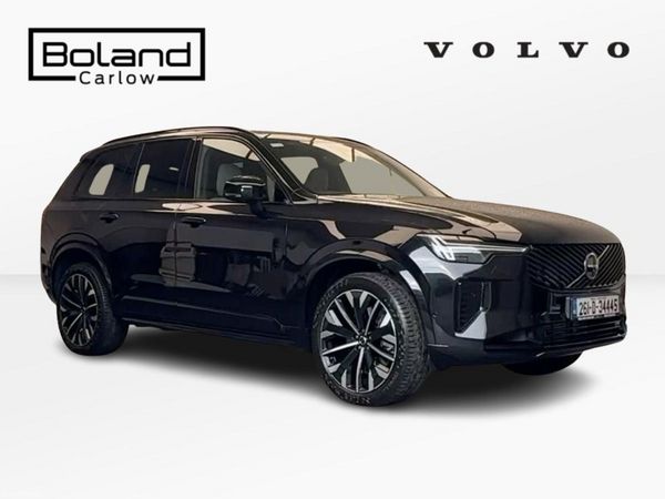 Volvo XC90 SUV, Petrol Plug-in Hybrid, 2026, Black