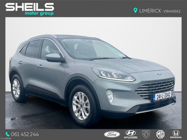 Ford Kuga SUV, Petrol Plug-in Hybrid, 2024, Grey