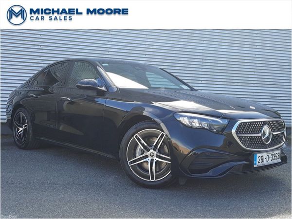 Mercedes-Benz E-Class Saloon, Diesel Plug-in Hybrid, 2026, Black