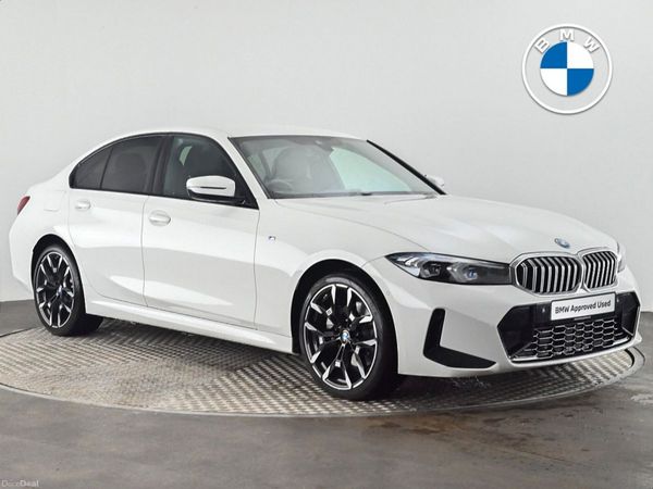BMW 3-Series Saloon, Petrol Plug-in Hybrid, 2025, White