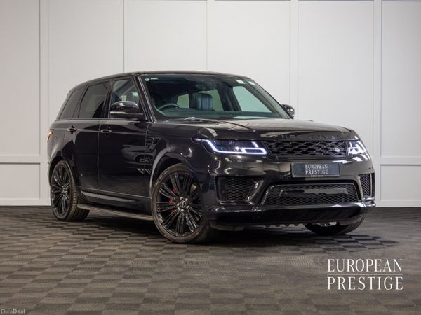 Land Rover Range Rover Sport SUV, Petrol Plug-in Hybrid, 2021, Black