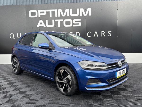 Volkswagen Polo Hatchback, Petrol, 2021, Blue