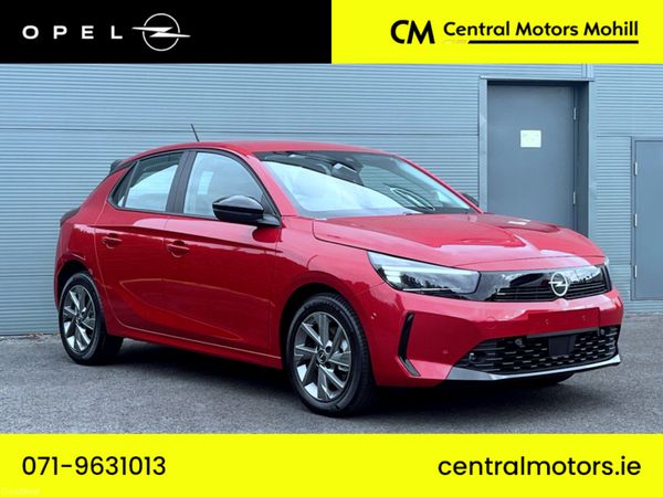 Opel Corsa Hatchback, Petrol Hybrid, 2026, Red