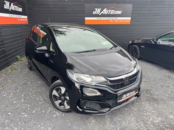 Honda Fit Hatchback, Petrol Hybrid, 2019, Black