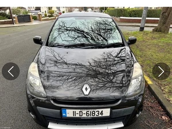 Renault Clio Hatchback, Petrol, 2011, Black
