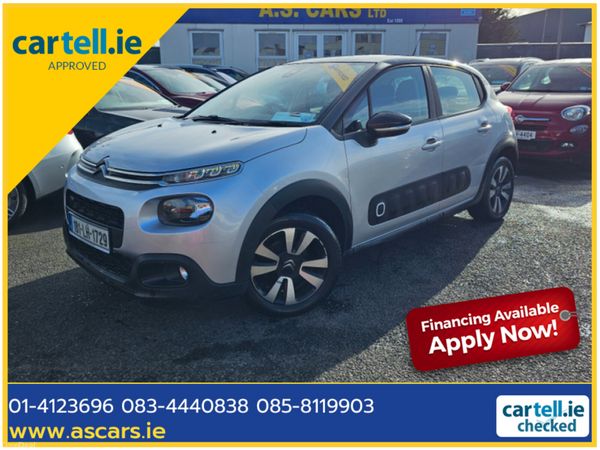 Citroen C3 Hatchback, Petrol, 2018, Grey
