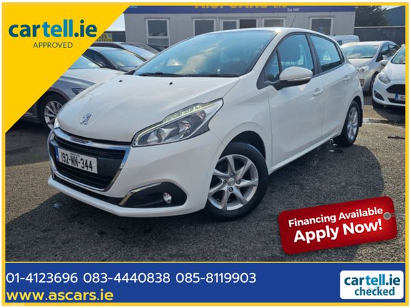 Peugeot 208 Hatchback, Petrol, 2019, White