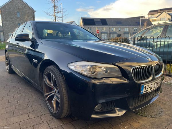 BMW 5-Series Saloon, Diesel, 2012, Black