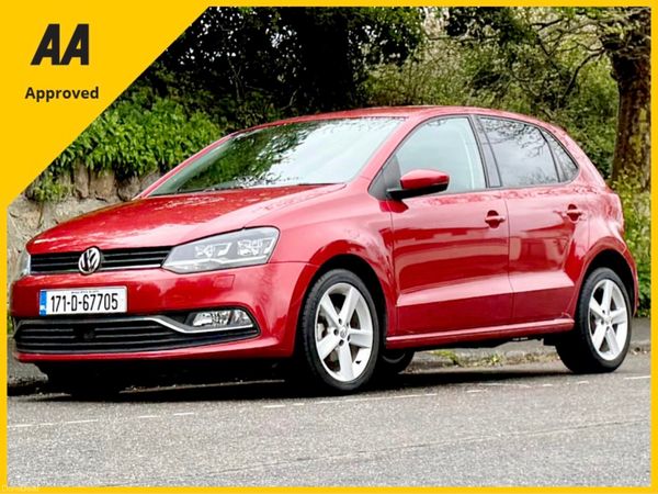 Volkswagen Polo Hatchback, Petrol, 2017, Red