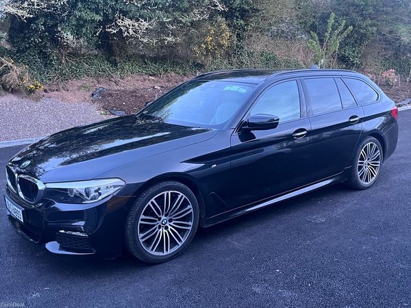 BMW 5-Series Estate, Diesel, 2018, Black