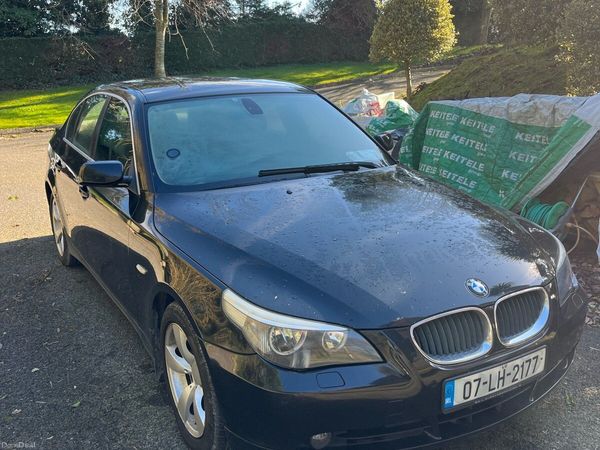 BMW 5-Series Saloon, Diesel, 2007, Black