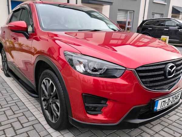 Mazda CX-5 SUV, Diesel, 2017, Red