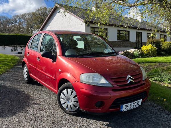 Citroen C3 Hatchback, Petrol, 2006, Red