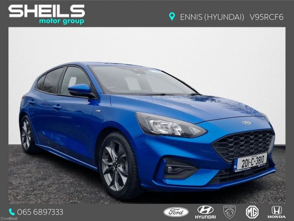 Ford Focus Hatchback, Petrol, 2020, Blue