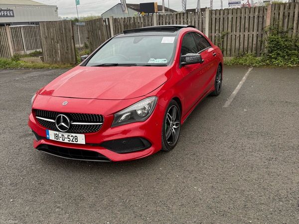 Mercedes-Benz CLA Saloon, Diesel, 2018, Red