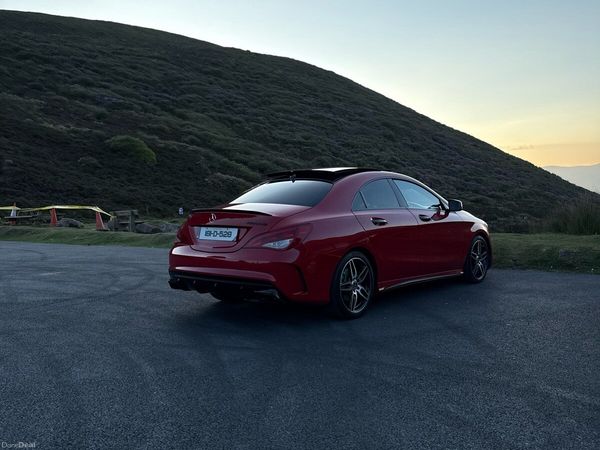 Mercedes-Benz CLA Saloon, Diesel, 2018, Red