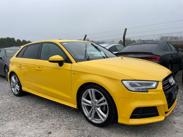 Audi A3 Hatchback, Petrol, 2017, Yellow
