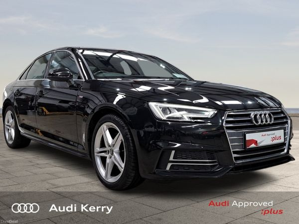 Audi A4 Saloon, Petrol, 2017, Black