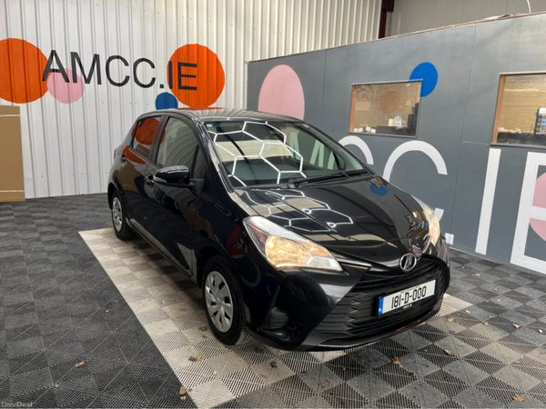 Toyota Vitz Hatchback, Petrol, 2018, Black