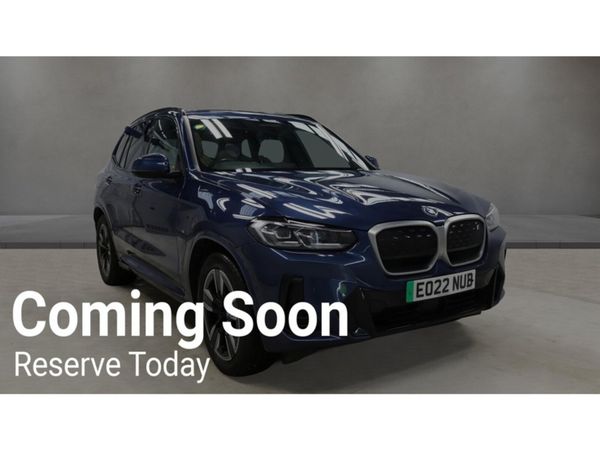 BMW iX3 SUV, Electric, 2022, Blue