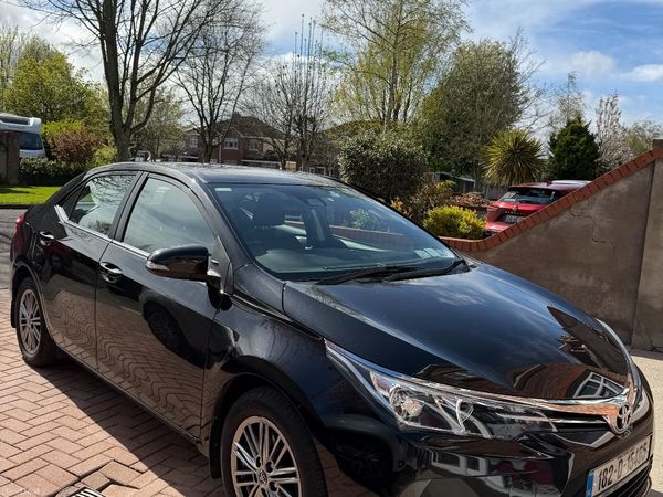 Toyota Corolla Saloon, Petrol, 2018, Black