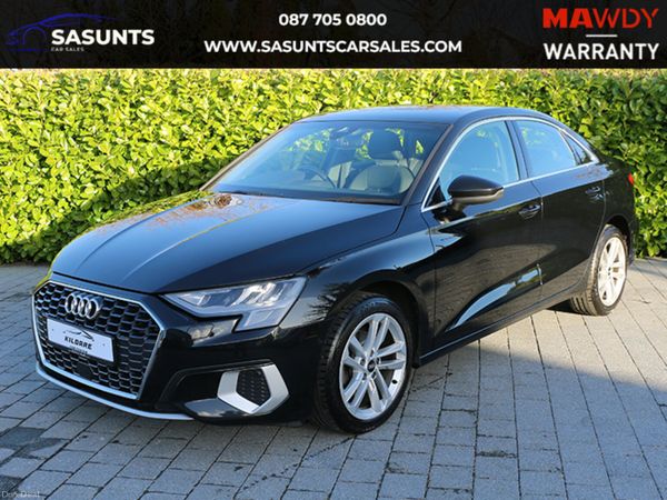 Audi A3 Saloon, Petrol Hybrid, 2021, Black