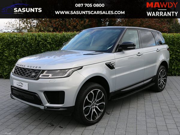 Land Rover Range Rover Sport SUV, Petrol Hybrid, 2021, Silver