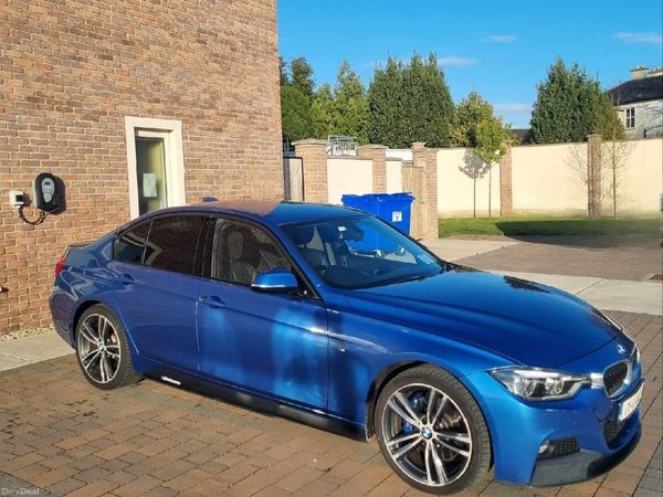 BMW 3-Series Saloon, Diesel, 2017, Blue