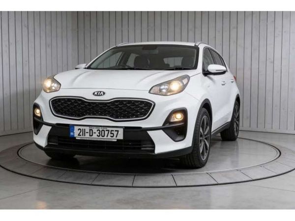 Kia Sportage MPV, Diesel Hybrid, 2021, White