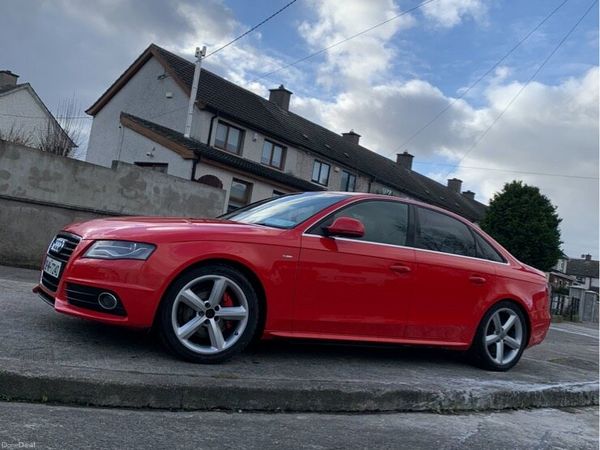 Audi A4 Saloon, Diesel, 2008, Red