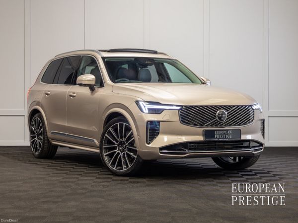 Volvo XC90 SUV, Petrol Plug-in Hybrid, 2025, Gold