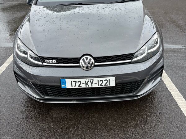 Volkswagen Golf Hatchback, Diesel, 2017, Grey