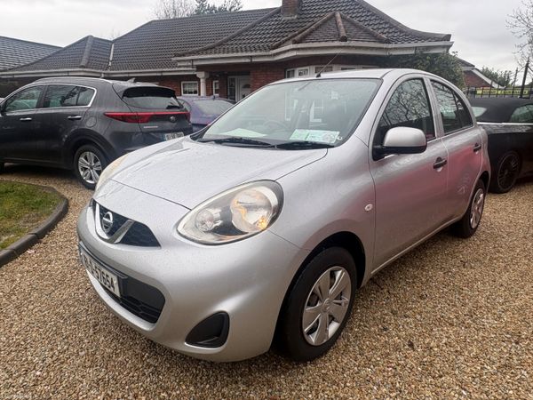 Nissan March Hatchback, Petrol, 2018, Silver