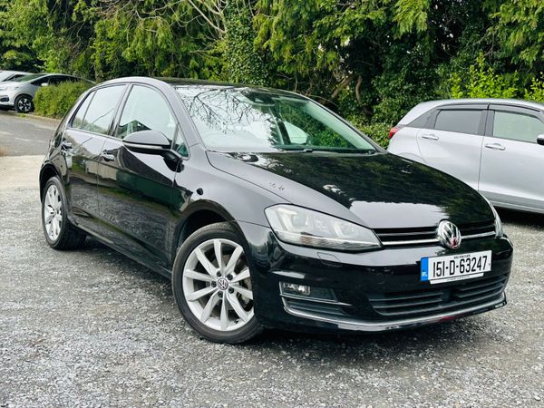 Volkswagen Golf Hatchback, Petrol, 2015, Black