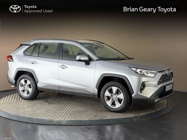 Toyota RAV4 SUV, Petrol Hybrid, 2024, Silver