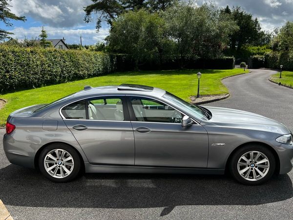 BMW 5-Series Saloon, Diesel, 2012, Grey
