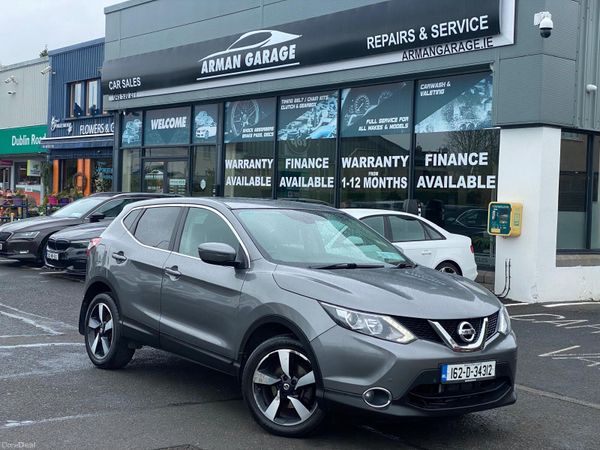 Nissan Qashqai Hatchback, Petrol, 2016, Grey