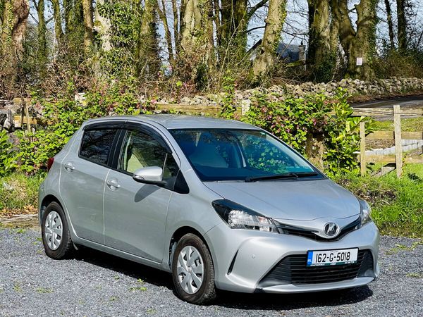 Toyota Vitz Hatchback, Petrol, 2016, Silver