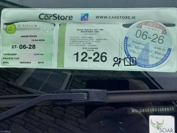 Opel Insignia Saloon, Diesel, 2016, Silver