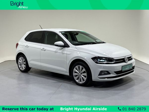Volkswagen Polo Hatchback, Petrol, 2018, White