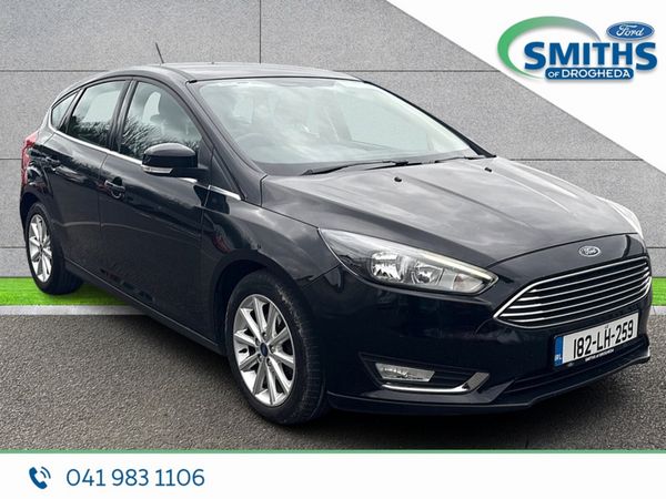 Ford Focus Hatchback, Petrol, 2018, Black