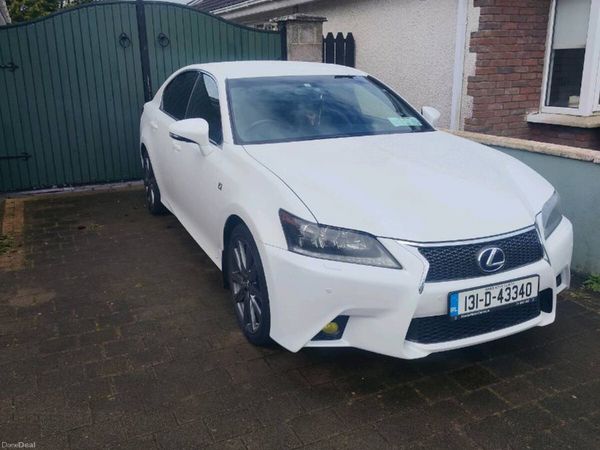Lexus GS Saloon, Petrol Hybrid, 2013, White