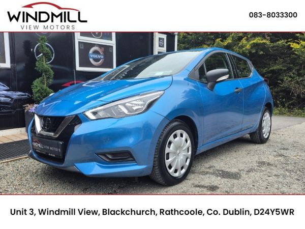 Nissan Micra Hatchback, Petrol, 2021, Blue