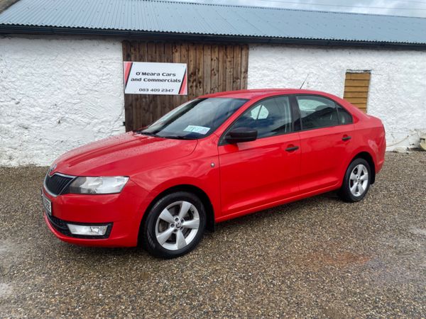 Skoda Rapid Saloon, Diesel, 2014, Red