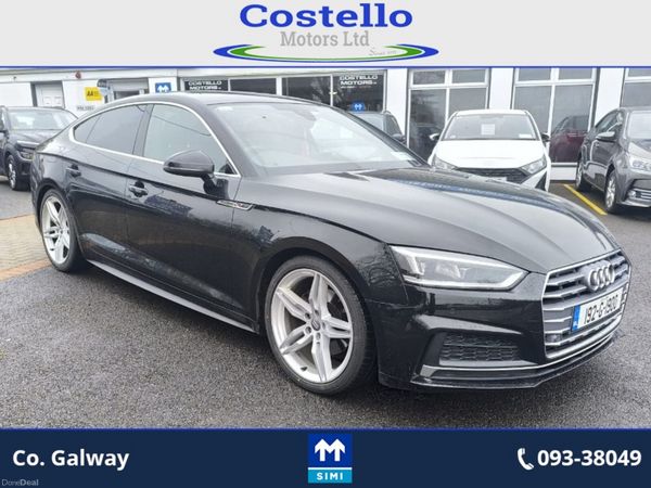 Audi A5 Hatchback, Diesel, 2019, Black