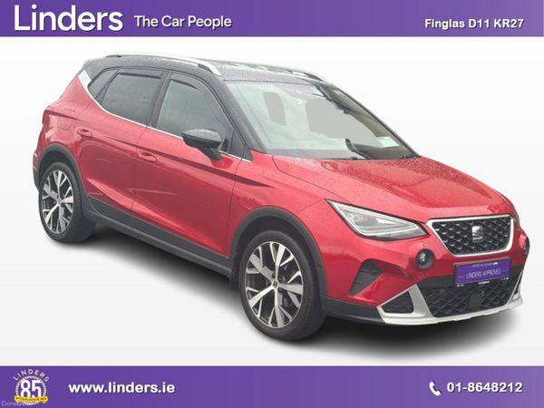 SEAT Arona SUV, Petrol, 2024, Red