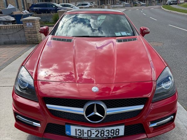 Mercedes-Benz SLK Convertible, Diesel, 2013, Red