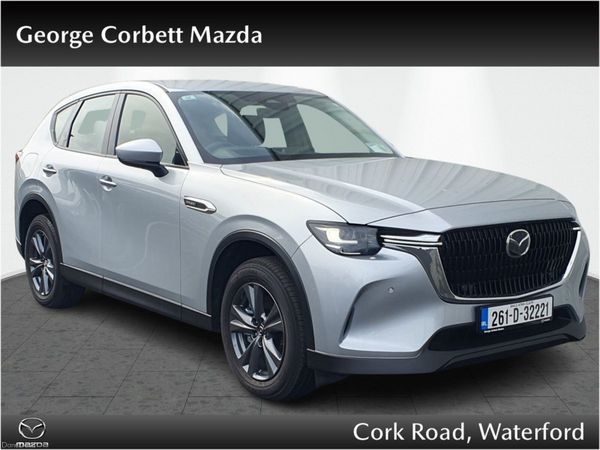 Mazda CX-60 SUV, Petrol, 2026, Silver