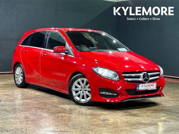 Mercedes-Benz B-Class MPV, Petrol, 2017, Red