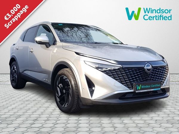 Nissan Qashqai MPV, Petrol Hybrid, 2025, Grey